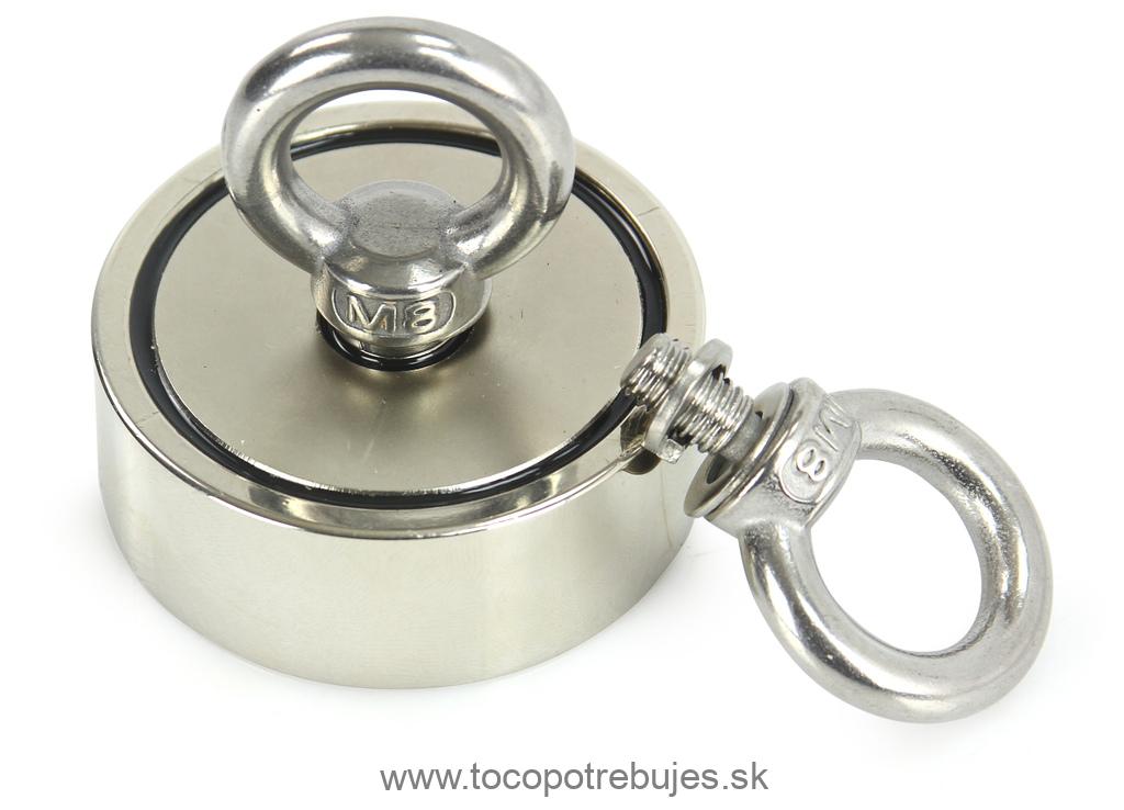 Neodymový magnet s očkovou skrutkou 60x22mm 170kg - MAR-POL M66860