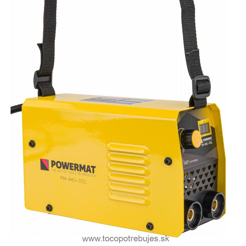 Invertorová zváračka PM-IMG-315L - POWERMAT
