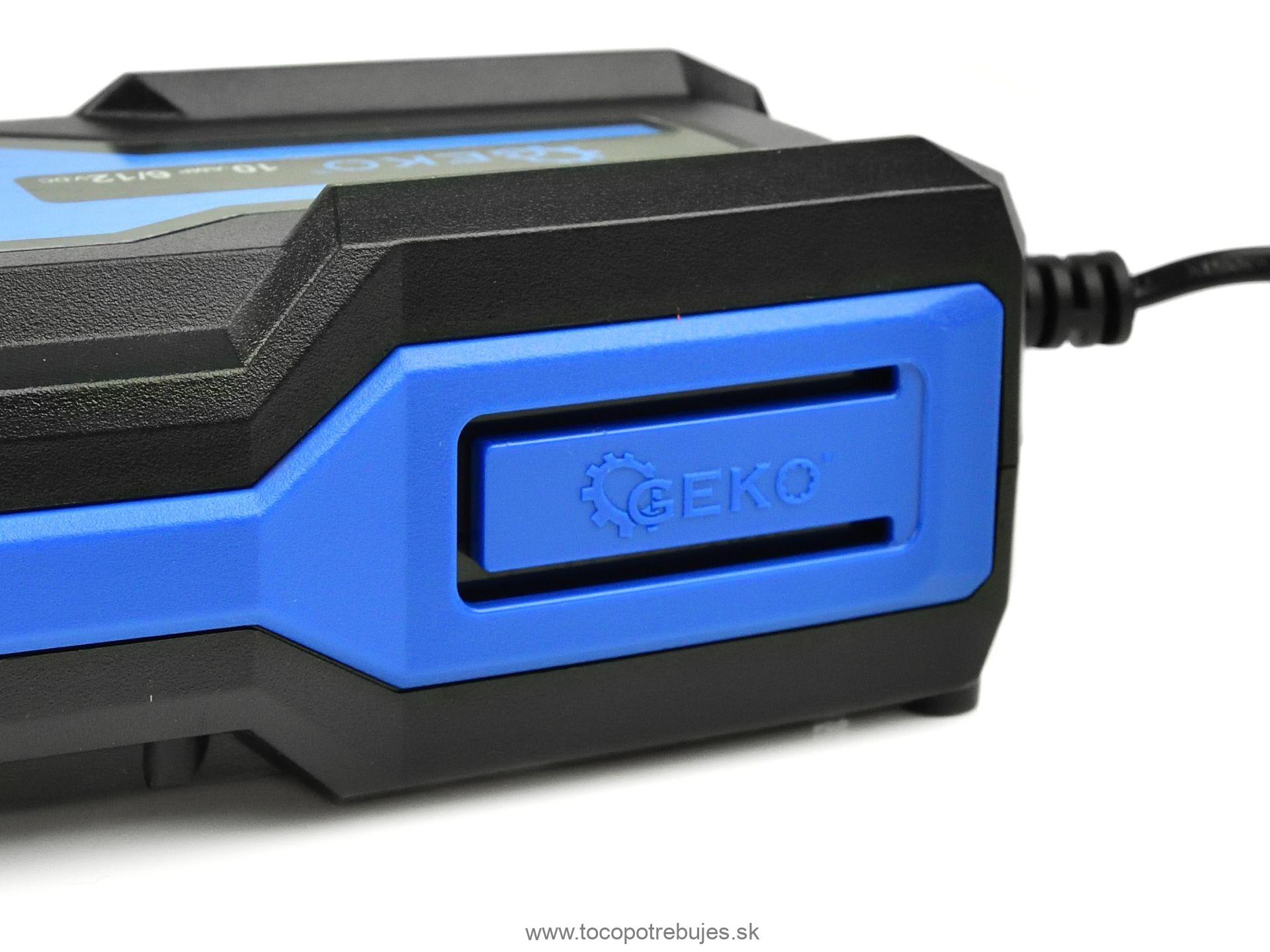 Automatická nabíjačka 6/12V 10A 4Ah-200Ah - GEKO G80061