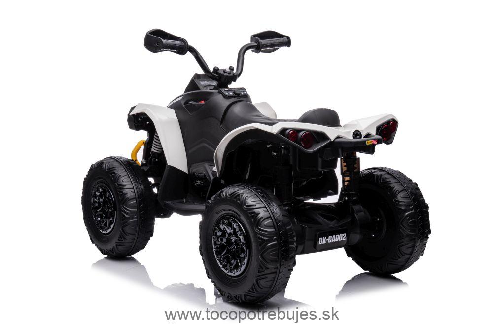 LeanToys Elektrická štvorkolka Can-Am 4x4, biela