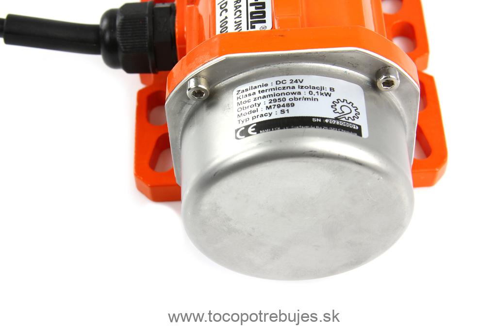 Vibračný motor pre vibrátor do betónu 24V 100W - MAR-POL M79489