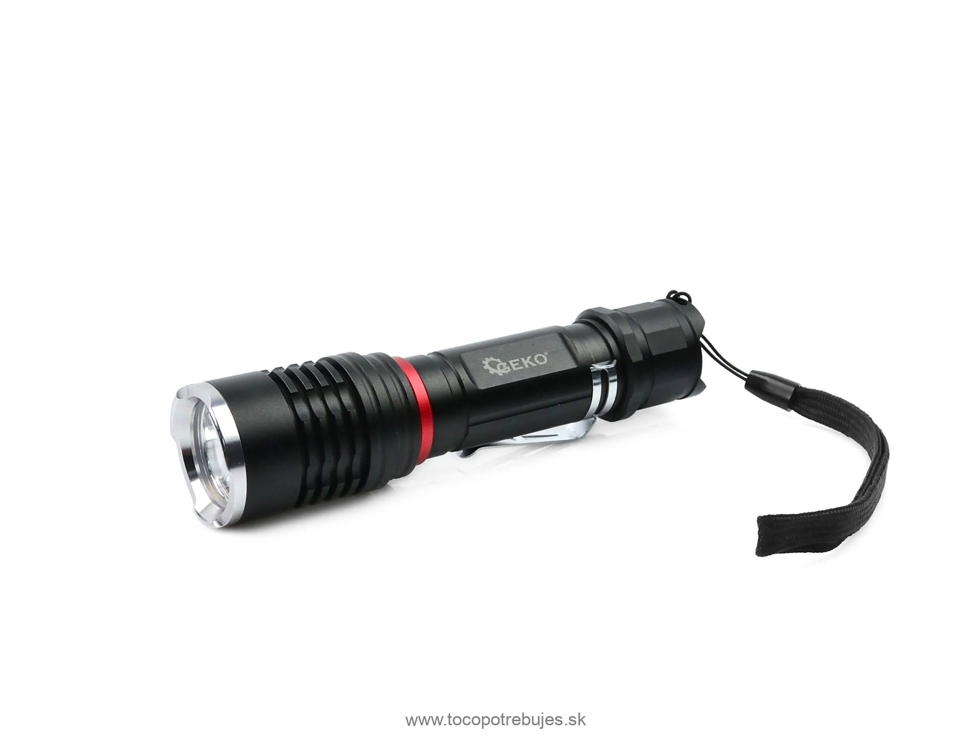 LED svietidlo T6 CREE 10W, 800lm - GEKO G15120