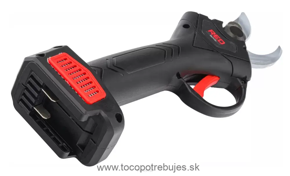 Akumulátorové záhradné nožnice na konáre 20V - RED TECHNIC RTSA0063