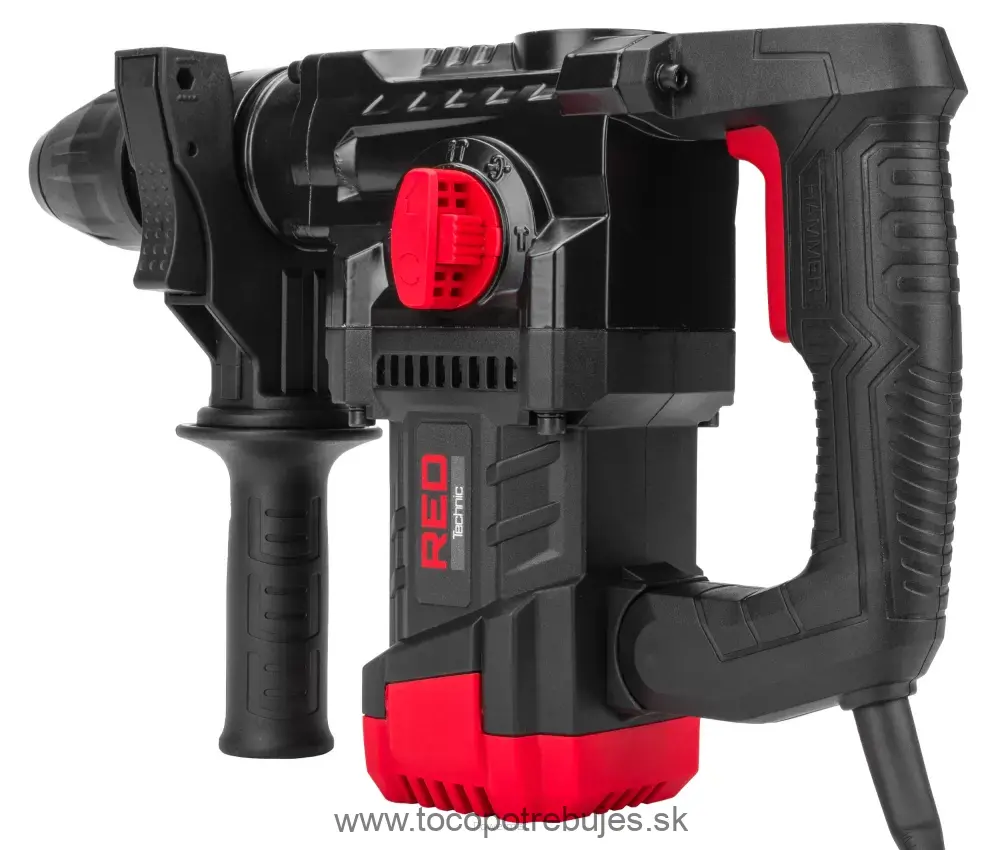 Vŕtacie a búracie kladivo SDS+ 2200W, RTMU0031 - RED TECHNIC