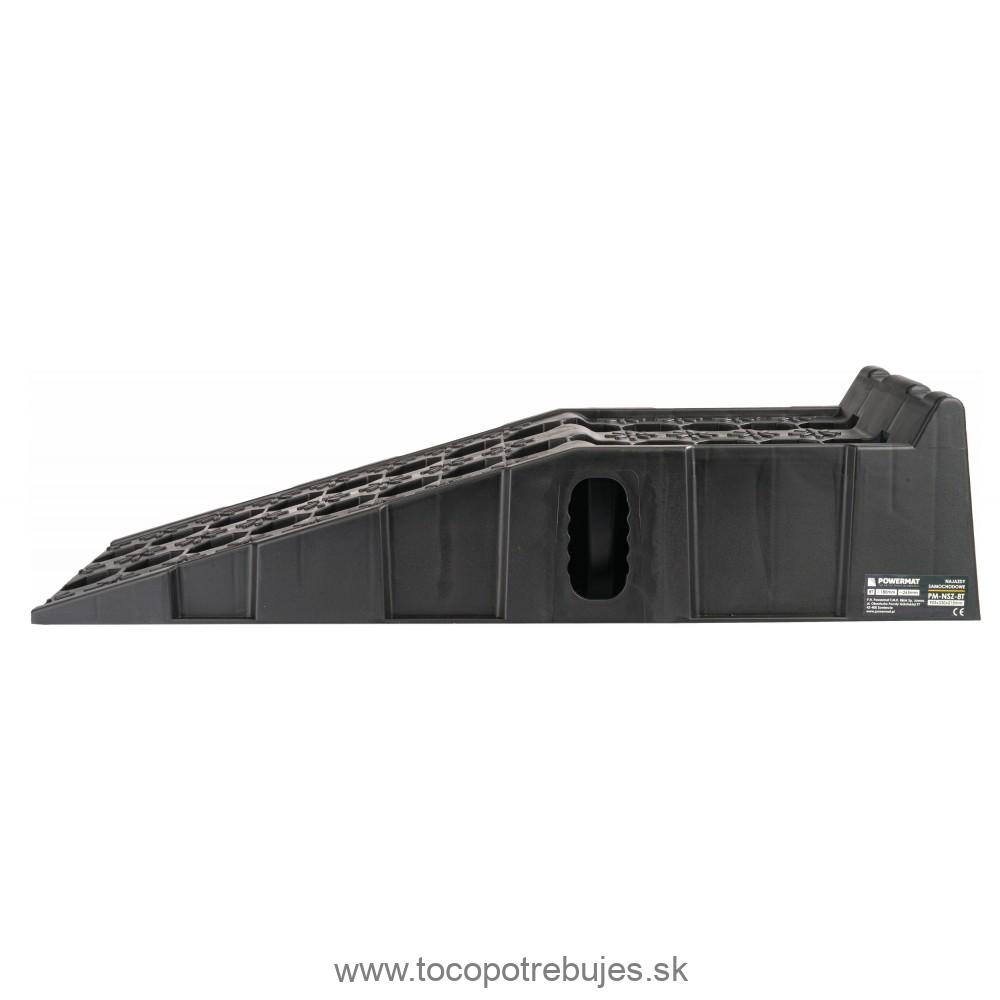 Nájazdová rampa HDPE, 8000Kg, 2ks - POWERMAT PM-NZS-8T