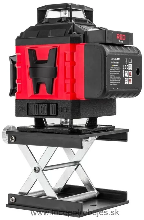 LASEROVÝ KRÍŽOVÝ LASER 4D 360 ZELENÝ RTPLK0036