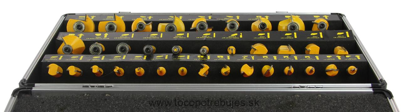 Sada stopkových fréz do dreva 35ks - Ripper M22550R