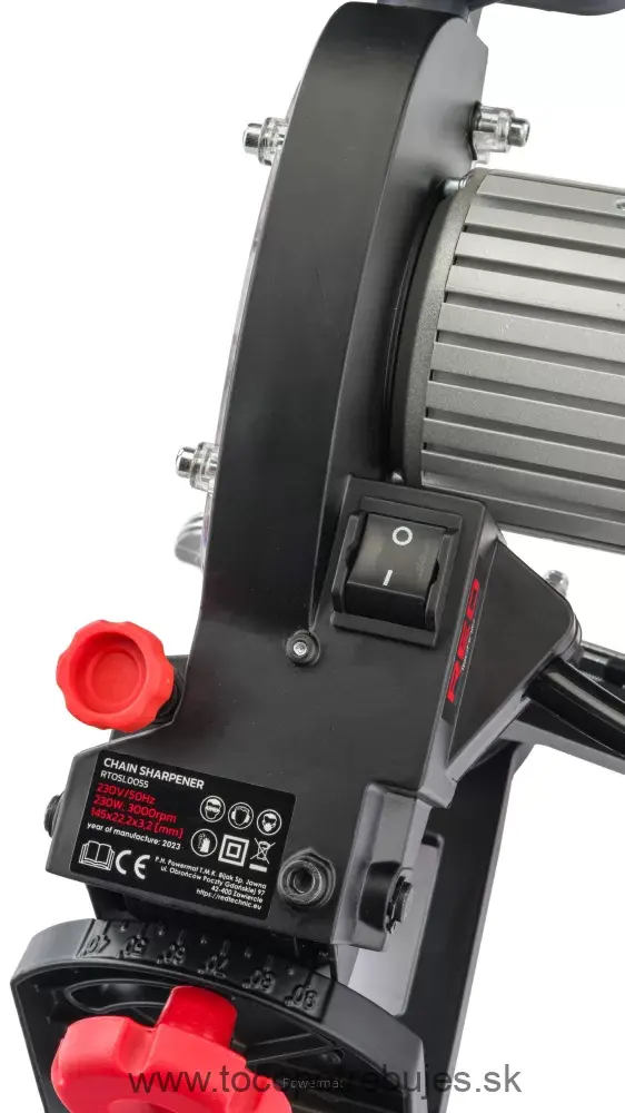 Indukčná ostrička na pílové reťaze RTOSL0055, 230W - RED TECHNIC RTOSL0055