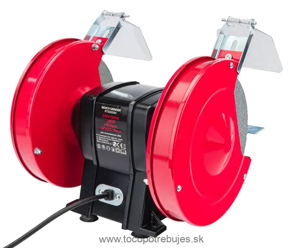 Stolová brúska 1700W, 200mm - RED TECHNIC RTSS0084