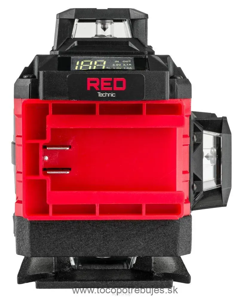 Krížový laser zelený RTPLK0036, 4D, 360 stupňov - RED TECHNIC RTPLK0036