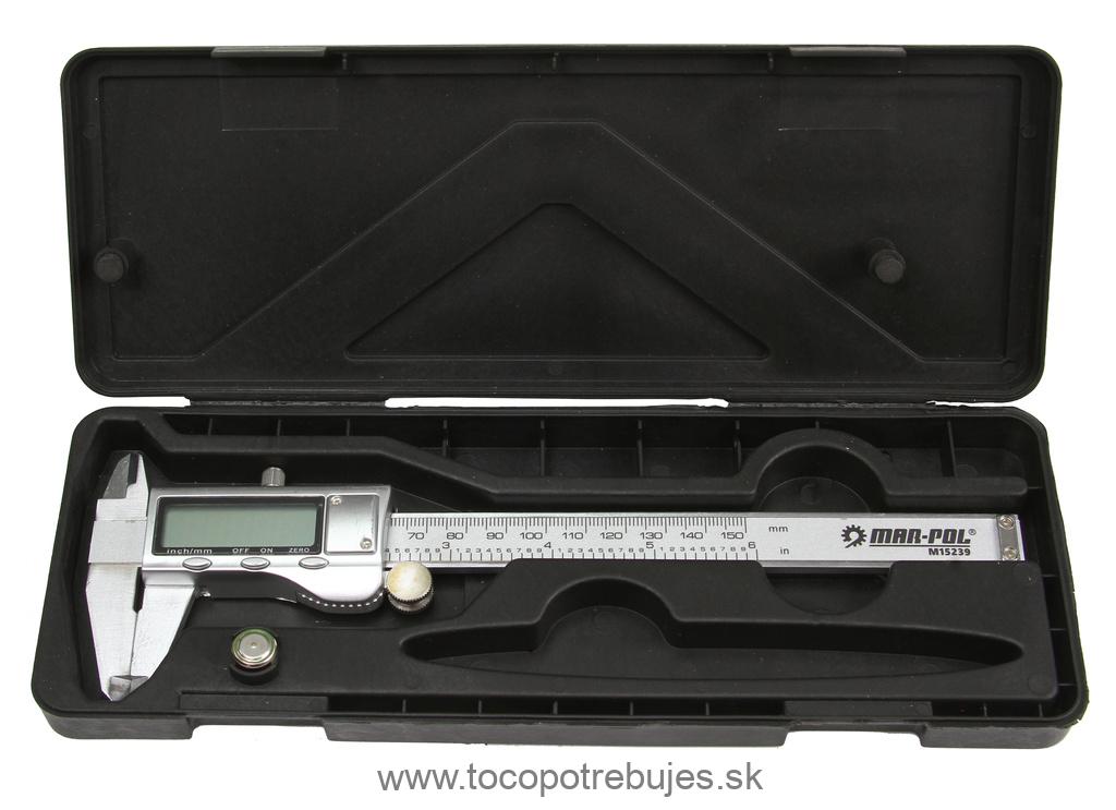 Posuvné meradlo digitálne, šublera 150mm M15239