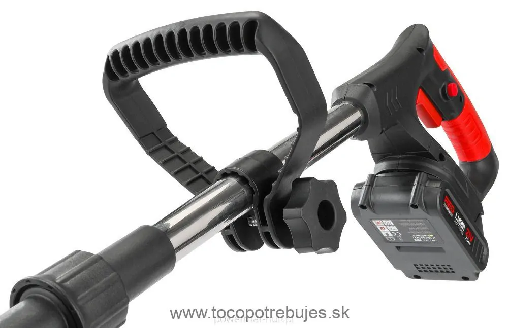 Akumulátorová strunová kosačka RTPKA0104 - RED TECHNIC