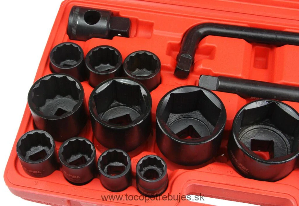 Gola sada 1'' a 3/4'' 17-65 mm 26 dielna - MAR-POL M58249