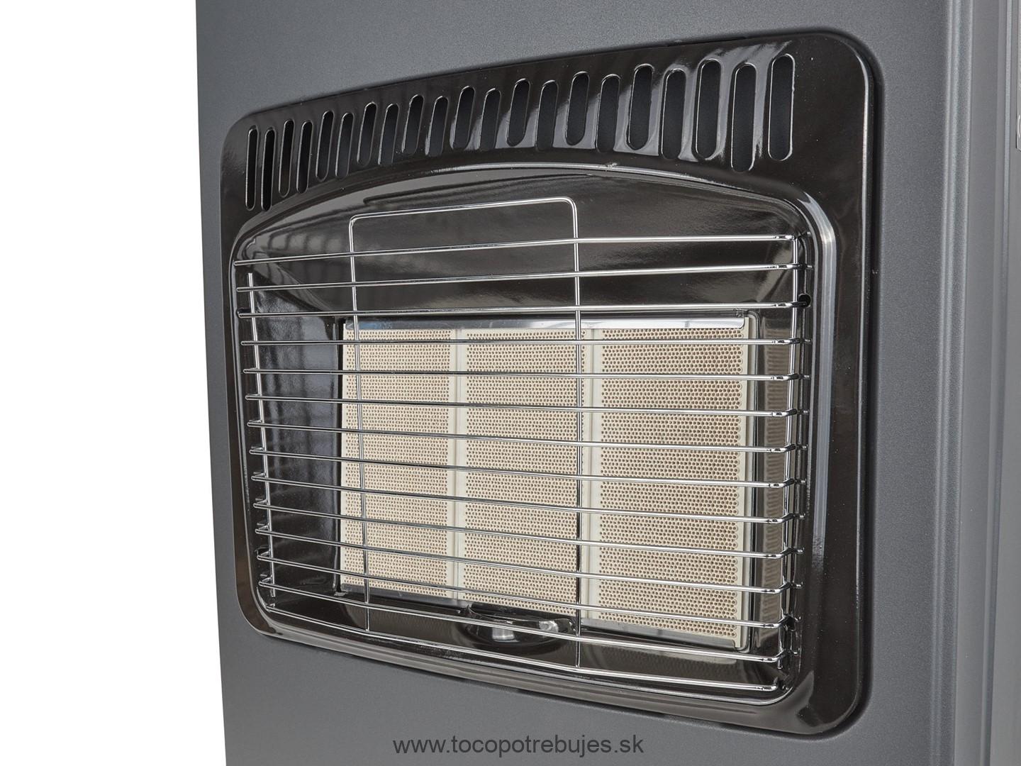 Plynový ohrievač s redukciou a hadicou 4,2kW - GEKO G80436