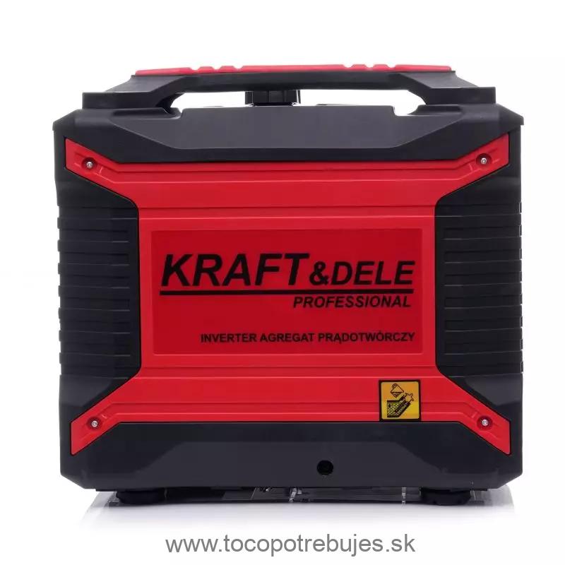 Invertorová elektrocentrála 2500W 230V - Kraft&Dele KD193