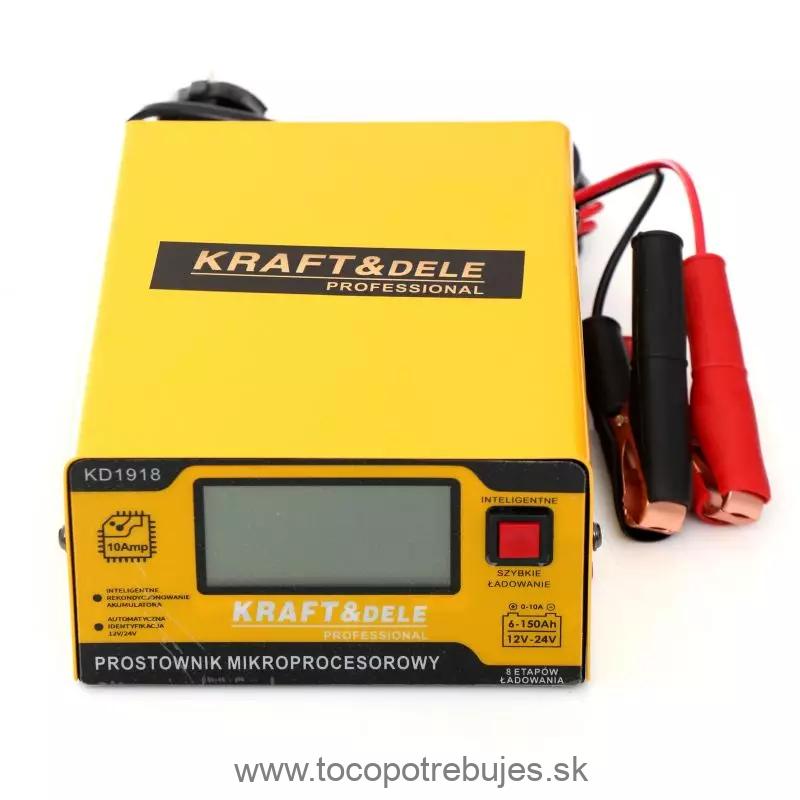 Nabíjačka mikroprocesorová 12/24V - Kraft&Dele KD1918