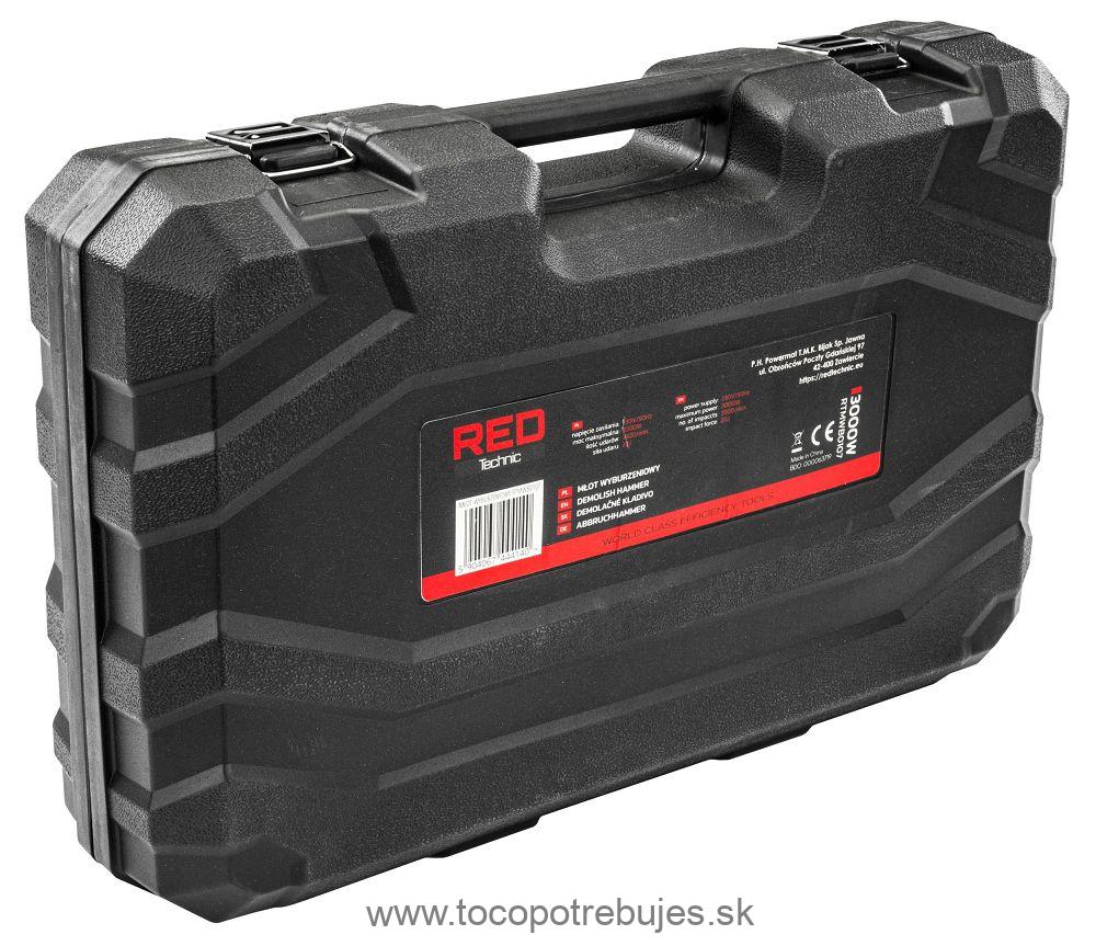 Búracie kladivo RTMWB0107, 3000 W - RED TECHNIC