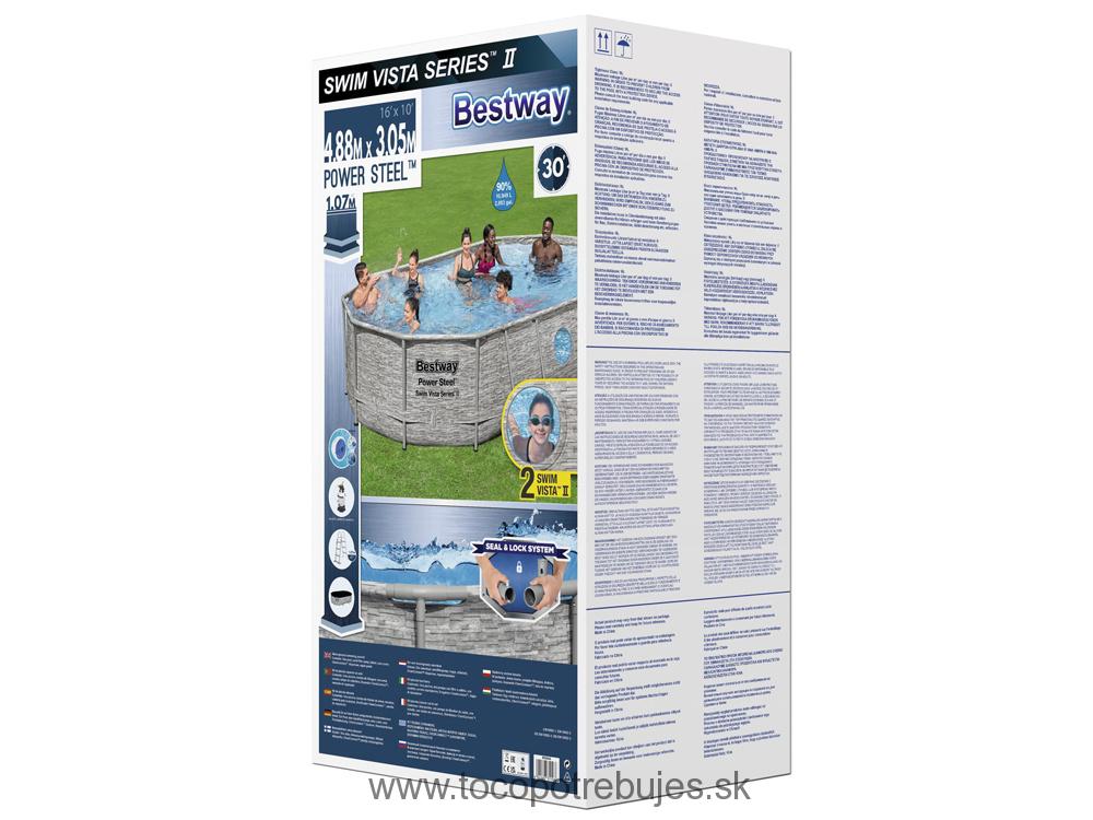 Bestway 56946 Power Steel Swim VISTA II. 488 x 305 x 107 cm