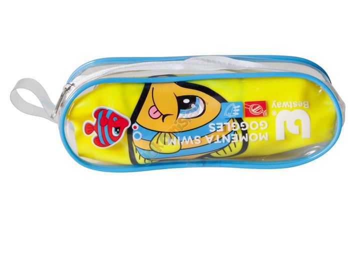 Detská kúpacia čiapka + okuliare Bestway 26026