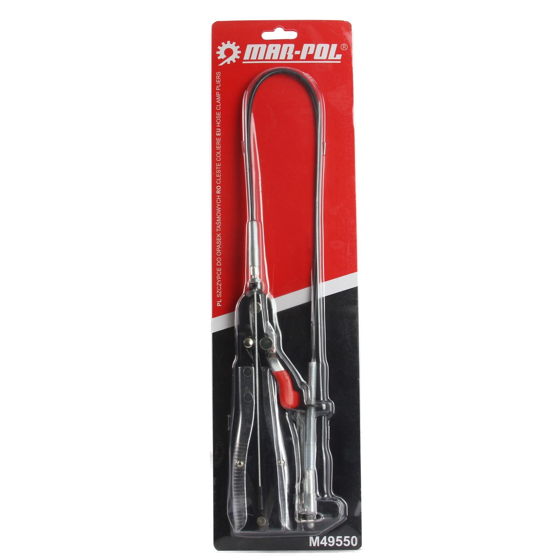 Kliešte na hadicové spony s bowdenom 630mm - MAR-POL M49550