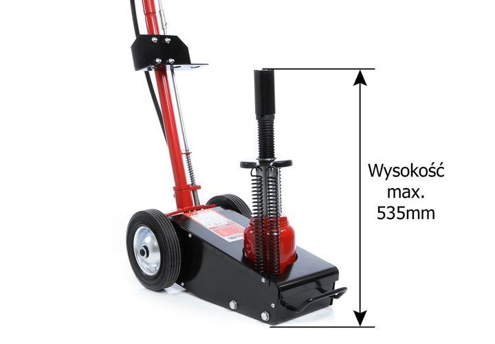 Pneumaticko-hydraulický pojazdný zdvihák 22T - MAR-POL M80392-2