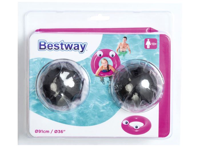Nafukovacie koleso s očami Bestway 36119, 91 cm