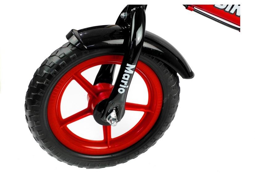 LeanToys Odrážadlo Mario 12" červené l2625