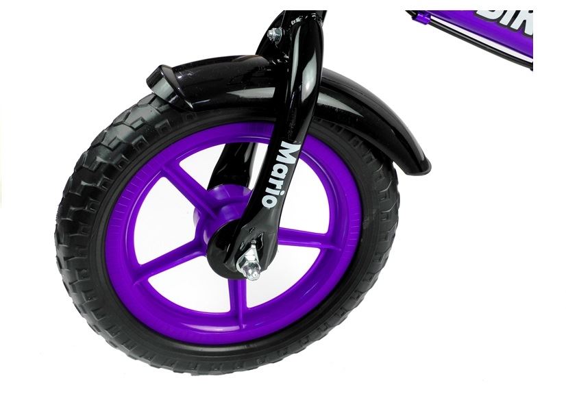 LeanToys Odrážadlo Mario 12" fialové l2624
