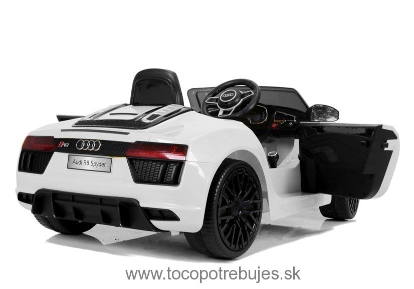 LeanToys L4714 Elektrické autíčko Audi R8 JJ2198, biele
