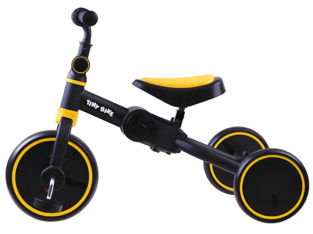 Detské odražadlo Tiny Bike 3v1, žltá