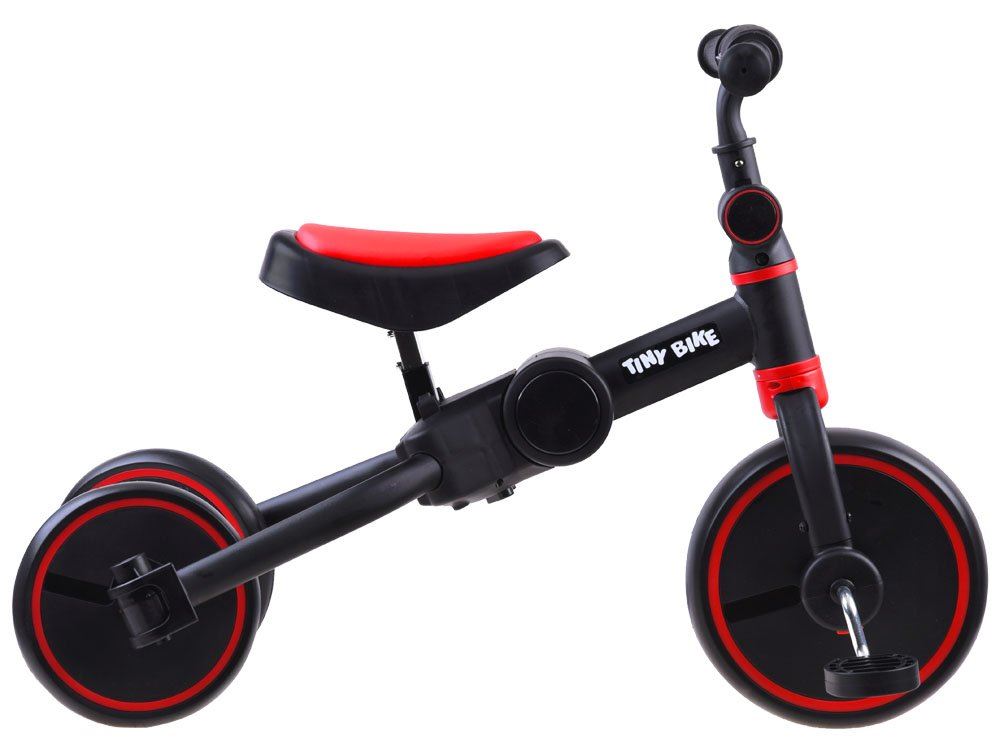 Detské odražadlo Tiny Bike 3v1, červená