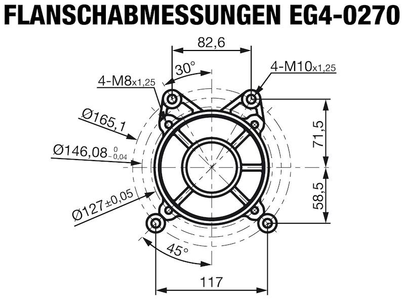 ROTEK Benzínový motor EG4-0270-5H-KW25x63