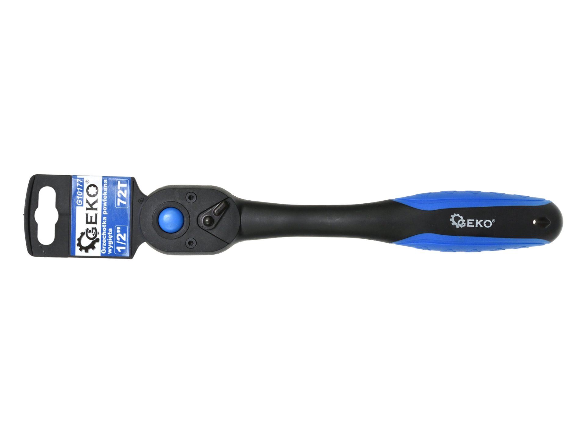 Račňa ohnutá 1/2" 72T - GEKO G10177
