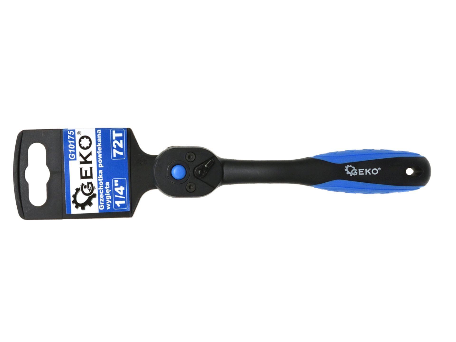 Račňa ohnutá 1/4" 72T - GEKO G10175