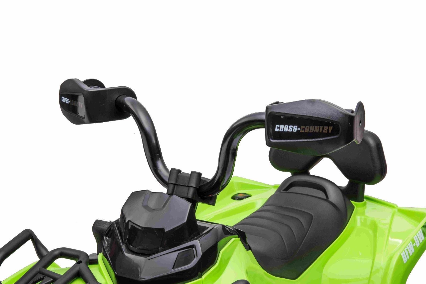Elektrický QUAD SUPERPOWER 12V, zelený