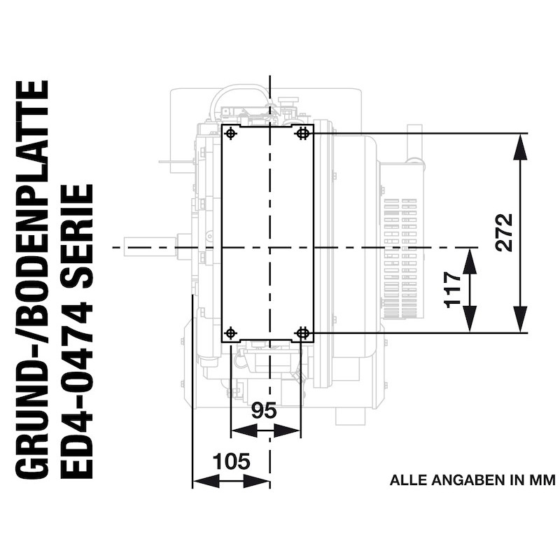 Rotek dieselový motor ED4-0474-5HE-F2A - MOT192