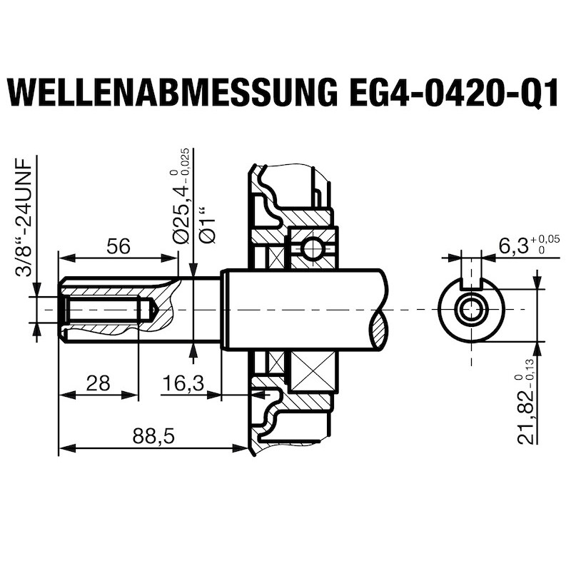 Rotek benzínový motor EG4-0420-5HE-KW25.4x88.5