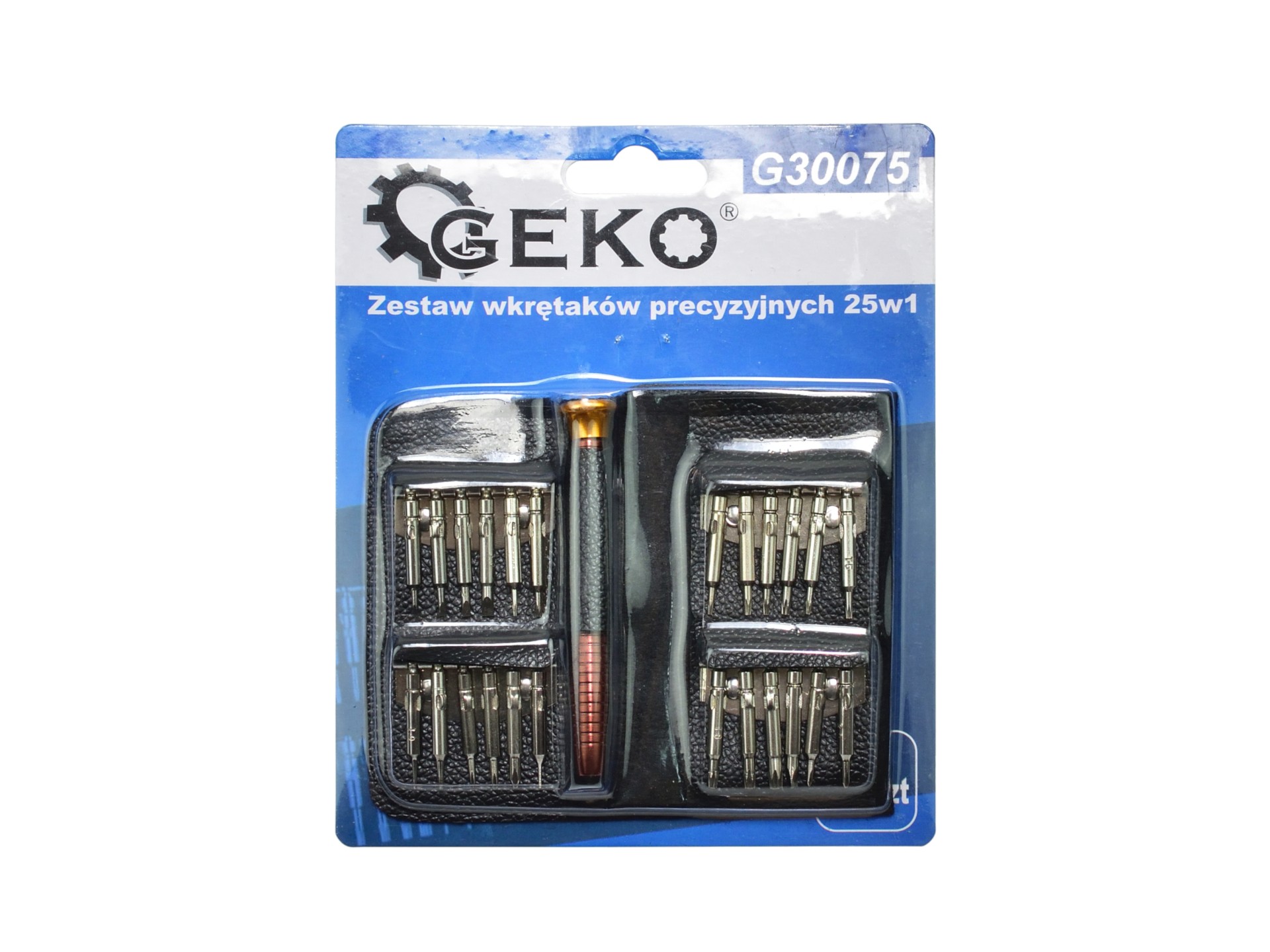 Sada presných skrutkovačov 25v1 - GEKO G30075