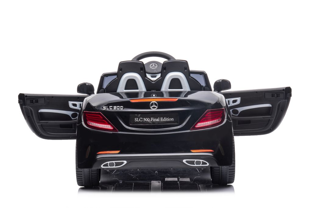 LeanToys Elektrické autíčko Mercedes SLC 300 čierna