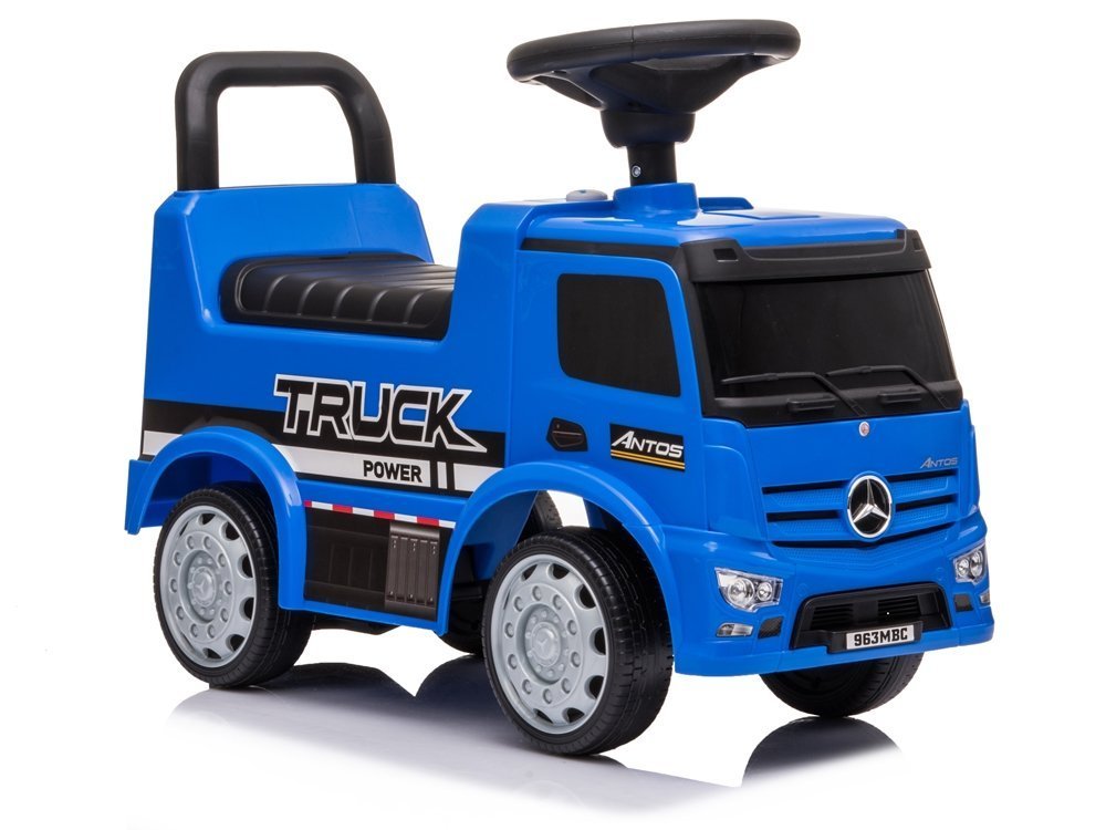 LeanToys Odrážadlo autíčko Mercedes Antos s klaksónom modrá