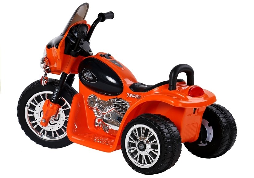 LeanToys  Elektrická motorka JT568, oranžová