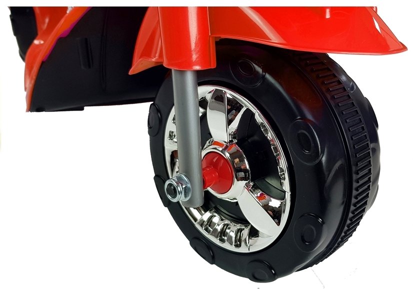 LeanToys Elektrická motorka HC8051, červená