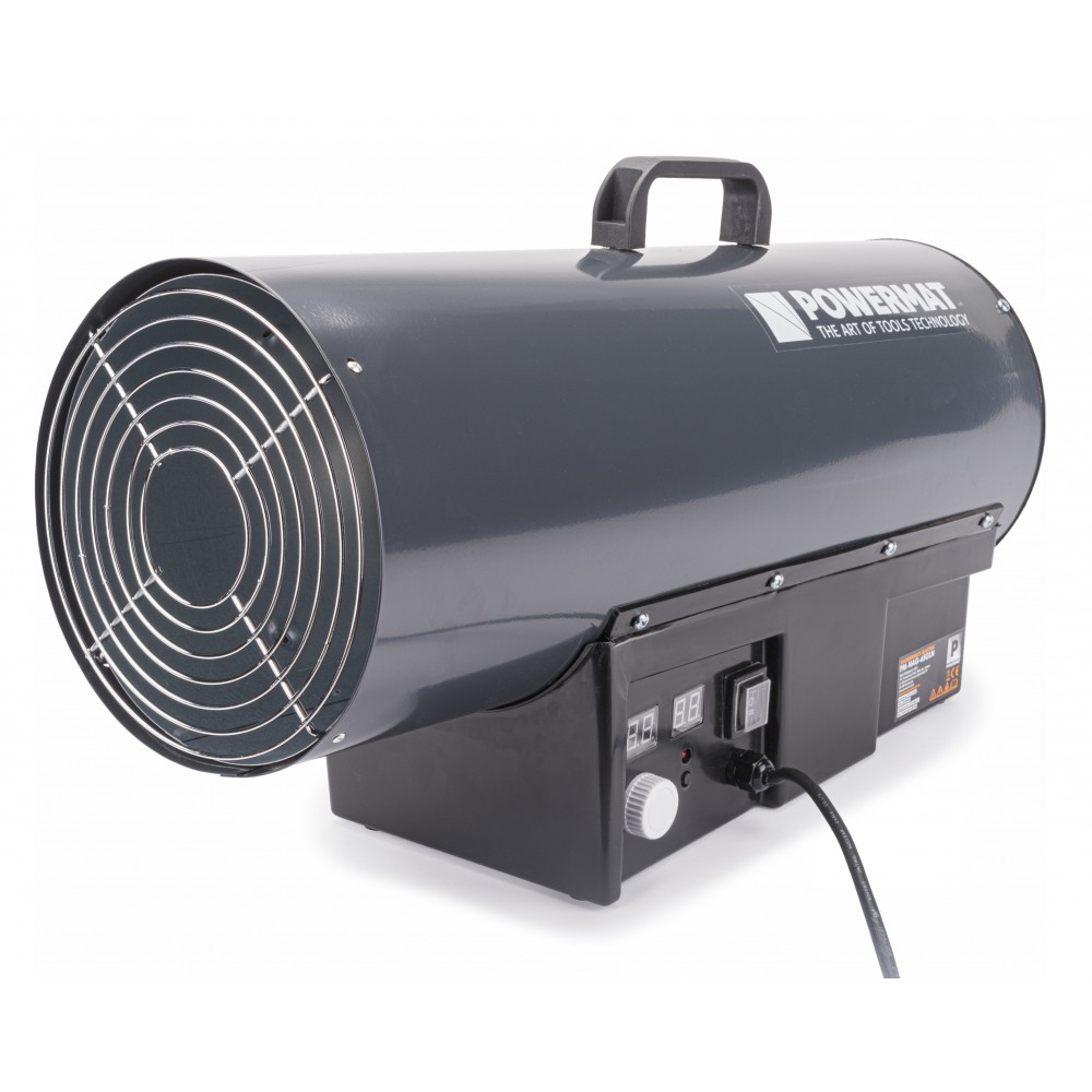 Plynový ohrievač 65kW LCD + regulátor a hadica PM-NAG-65GLN - POWERMAT