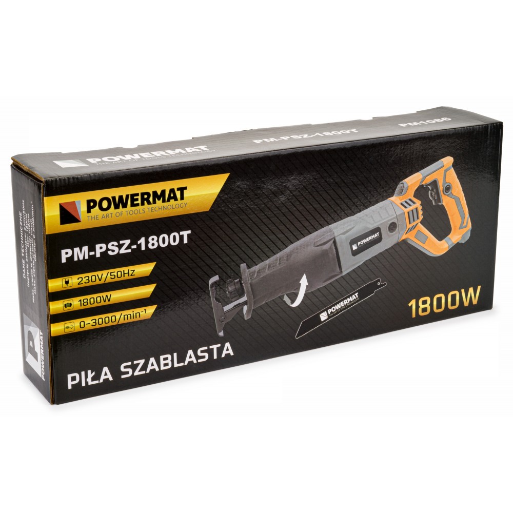 Šabľová píla PM-PSZ-1800T - POWERMAT