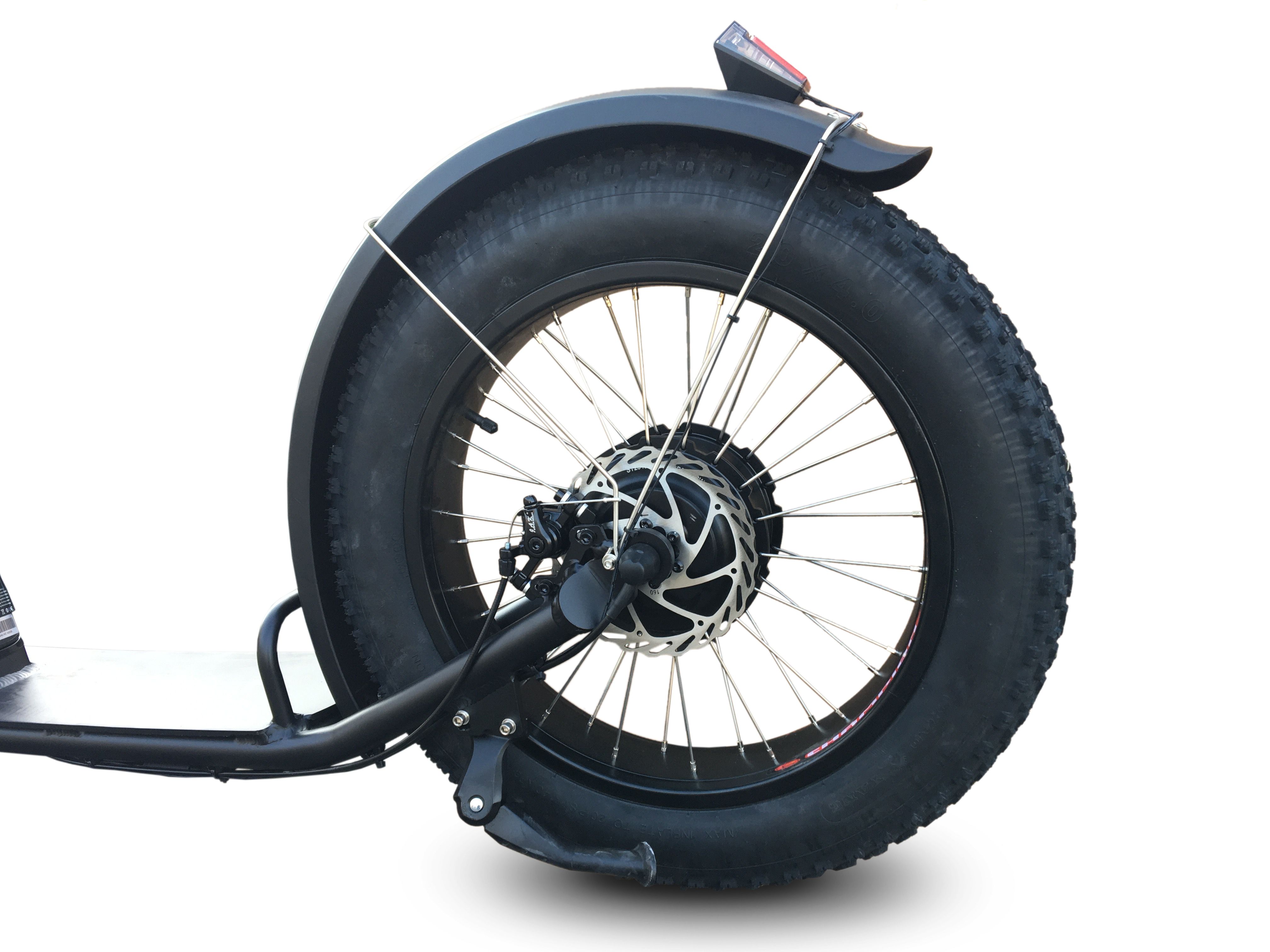 MiniRocket Scooters Cross Country 48V Li čierna