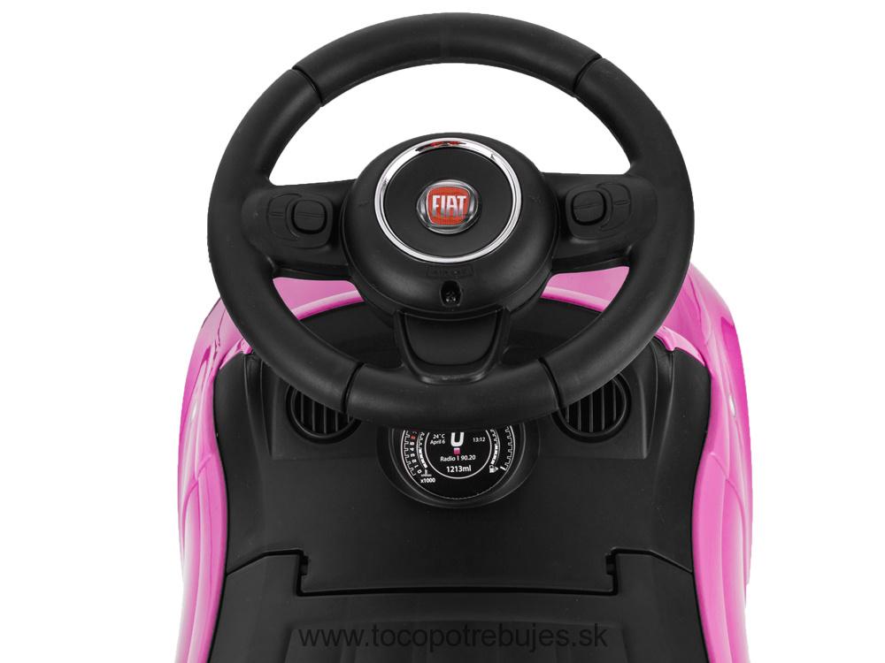 Joko Detské odrážadlo Fiat 500, ružová