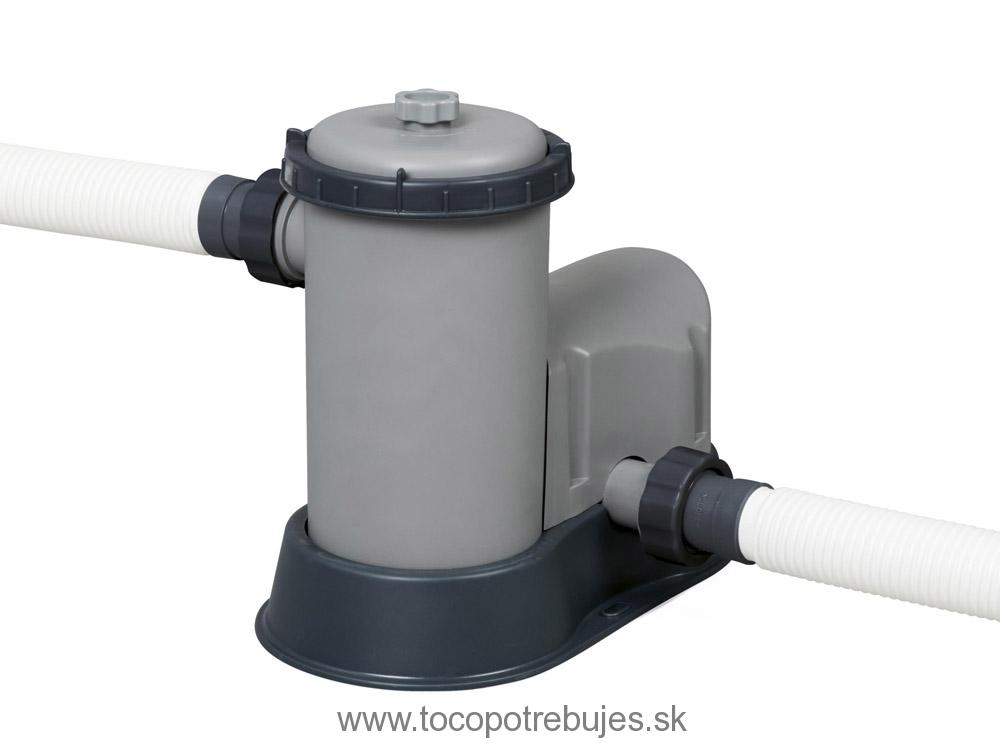Bestway 5619E bazén, 488 x 122 cm, kartušová filtrácia