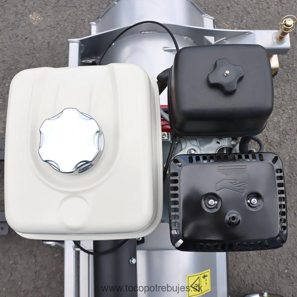SHARK ATV čelný mulčovač 100cm s motorom HONDA GX 270, strieborná farba