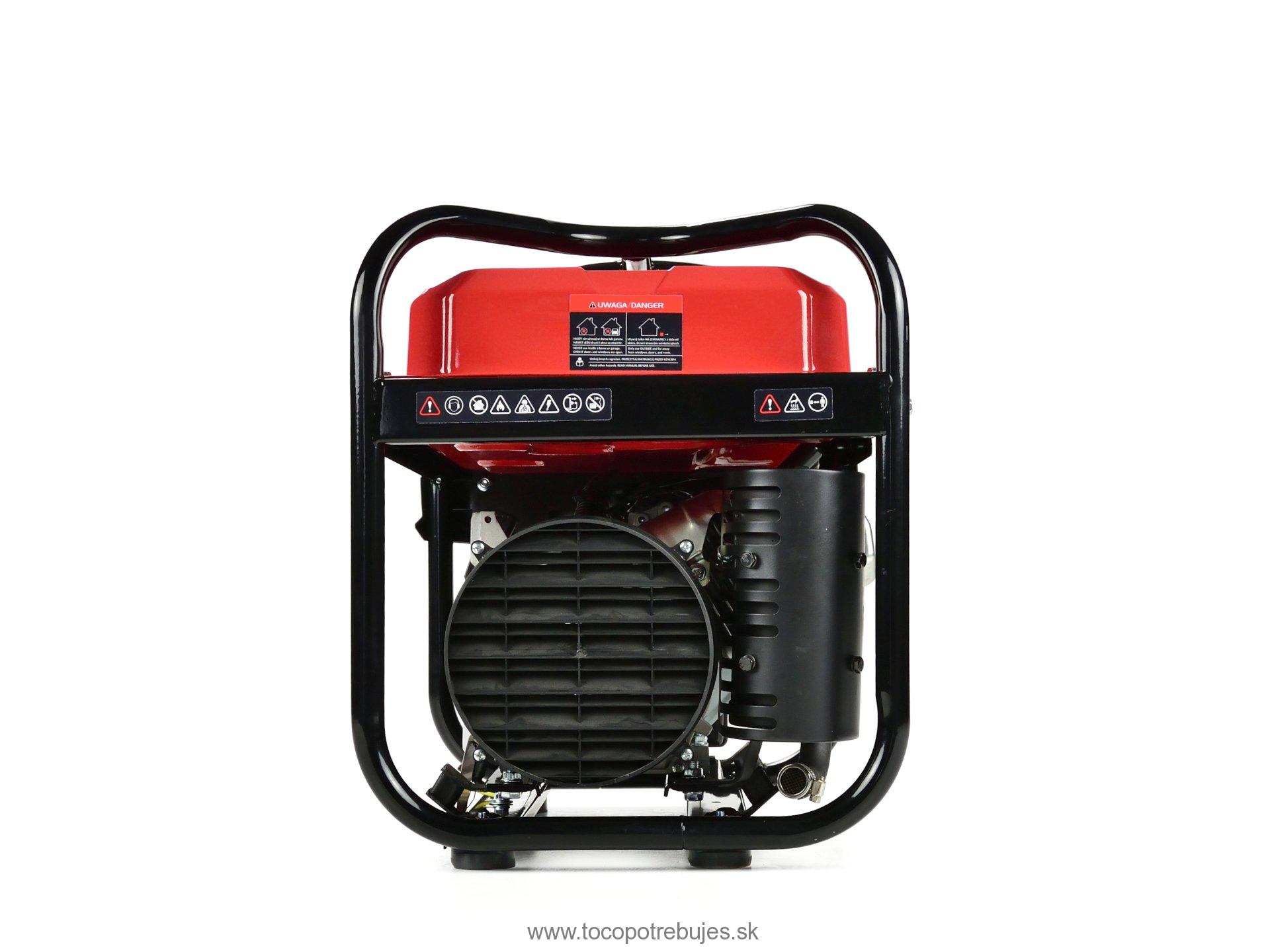 Invertorová elektrocentrála 3HP 2KW - Tvardy T05010