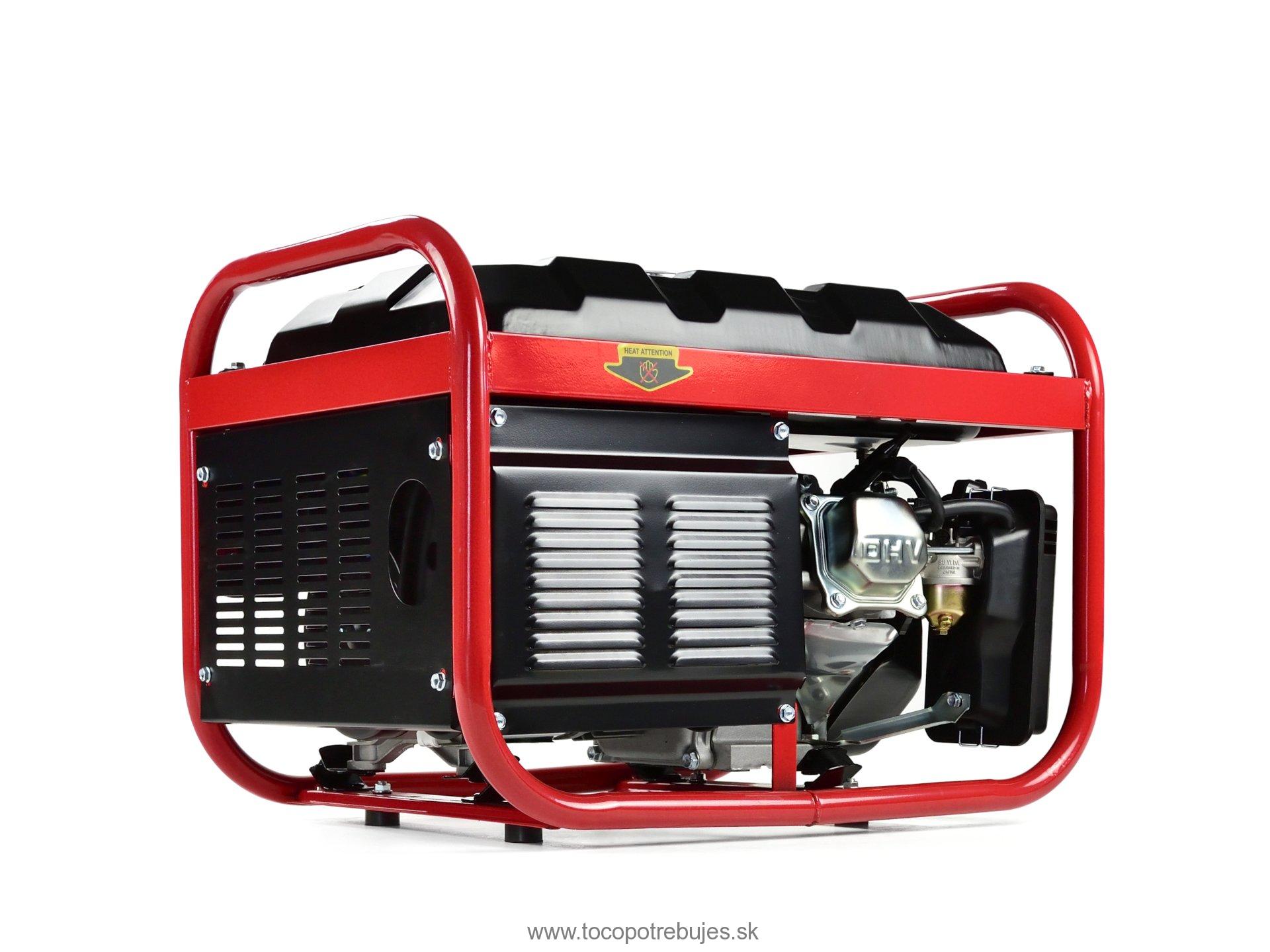 Elektrocentrála 7HP 2,8KW - Tvardy T05002